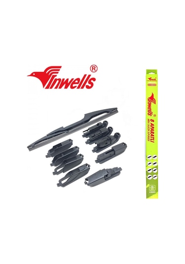 Silecek Arka 8 Aparatlı 300mm Inwells