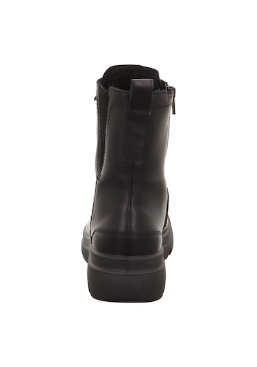 Legero 2-000288 Angelina Kadın Siyah Deri Gore-tex Bot Siyah