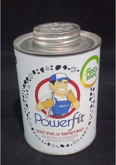 Powerfit Pvc Hızlı Yapıştırıcı Teneke Kutu 250 Cc