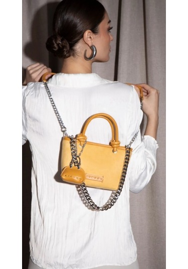 Sisley Kadın El Çantası Sly 195 Sarı