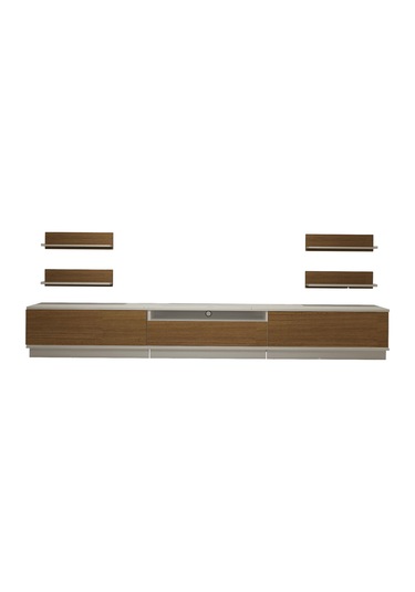 Decoraktiv Trendstyle 270r Slm Tv Ünitesi Tv Sehpası Beyaz - Ceviz