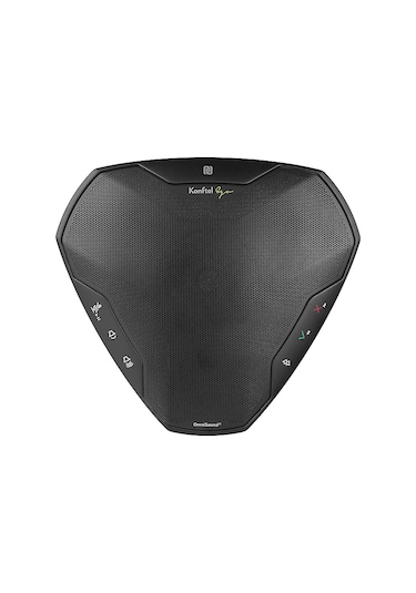 Konftel Ego 1000 mAh Bluetooth-USB-AUX Led Panelli Hoparlör - Siyah