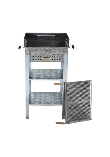 Metehan MTH-102 Pervazlı - Çekmeceli - Maltız Izgaralı - Battal Boy Mangal