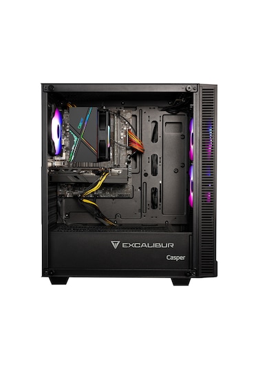 Casper Excalibur E65L.147F-EF60A-0HD i7-14700F 64 GB 1 TB SSD RTX5060 W11H Masaüstü Oyuncu Bilgisayarı