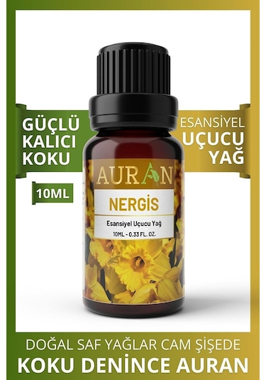 AURAN Nergis Esansiyel Uçucu Koku Yağı Buhurdanlık Yağı 10ML