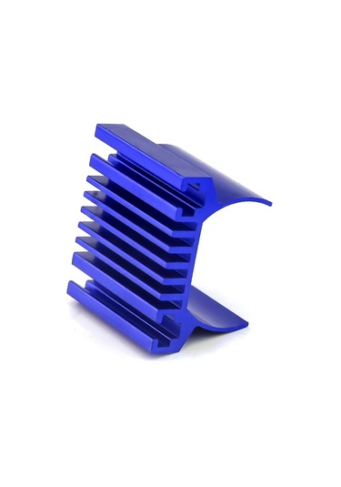 Dianziye Trax4 Ve Trax4-m 1/18 Rc Zırhlı Araçlar İçin Mavi Alüminyum 180 Motor Soğutma Radyatörü - Bjm401 Yükseltme Aksesuarı