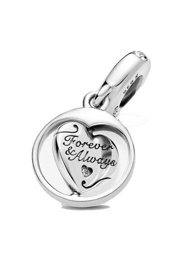 Fubena Forever&always Ruh Eşim Dönen Kalp Sallantılı Charm