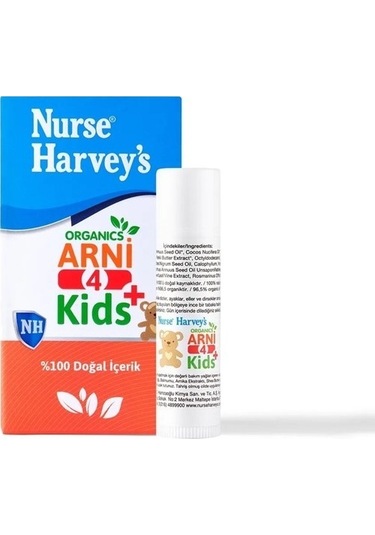 Nurse Harvey's Organıcs Arnı4 Kıds