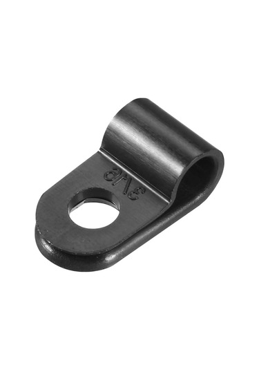 Kaynak Haritası 200 Adet Naylon R Tipi Kablo Klipsi Düzenleyici Kablo Klipsleri Kablo Yönetimi İçin 5 Mm Siyah Cc-0.5