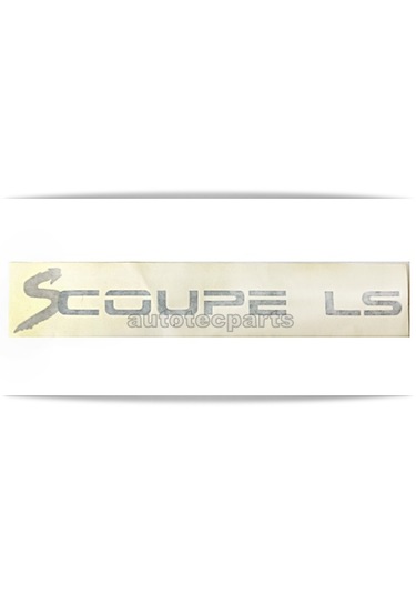 Hyundai Scope Ls Arka Bagaj Yazısı