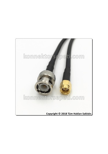Bnc Erkek - Sma Erkek 7 Metre Anten Uzatma Kablosu A+