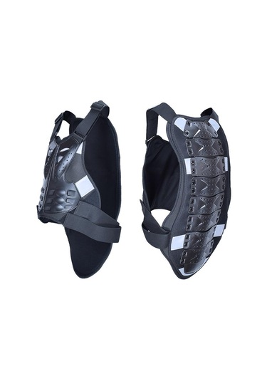 Hayalet Yarış Gh-hjy08 Motosiklet Zırh Yelek Göğüs Koruyucu Sürme Sert Kabuk Giysiler, Boyut: L Siyah