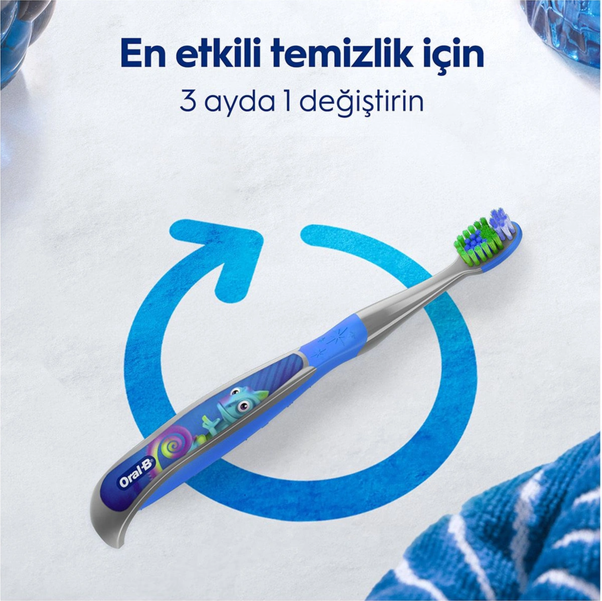 Oral B Kids Fırça 0-6 Yaş Çocuk Diş Fırçası