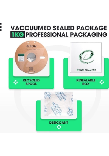 Esun Mavi Pla+ Filament 1.75mm 1 Kg Plus - Urhanshop Yetkili Satış