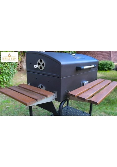 Grimaldi Grıllcup Gc75 Kömürlü Barbekü Bahçe Mangal Elagan Siyah
