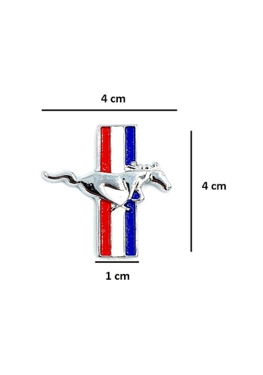 Mustang At Metal Arma (2 Adet) - Minik Mustang Arma