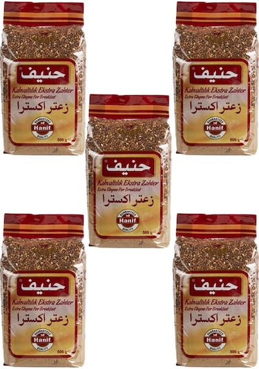 Hanıf Kahvaltılık Ekstra Zahter 5 x 500 G
