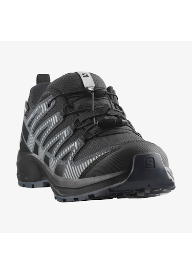 Salomon Xa Pro V8 Waterproof L47729300 Cck Black/Turbulence/Quarry Outdoor Ayakkabı - Siyah