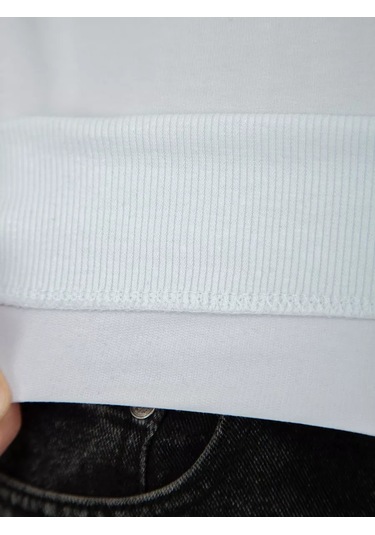 Smae Hafif Ve Rahat Sweatsh 187595840 Beyaz