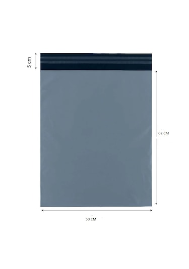 Cac Plastik 50x62+5 Cepsiz Kargo Poşeti 200 Adet
