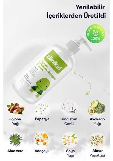 Clinikid Yenidoğan Şampuan & Duş Jeli