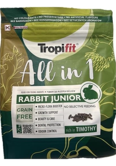 Tropifit All İn1 Yavru Tavşan Yemi 1750 G