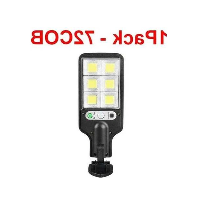 Tongxida 2022 Yükseltme 8000w Ultra Parlak Güneş Işığı Sokak Sensörü Duvar Aydınlatma 1pack