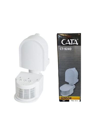 Cata Ct - 9240 Duvar Tipi 180 Derece Hareket Algılayıcı Sensör