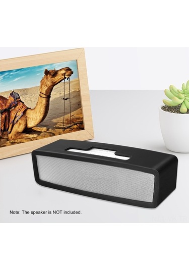 Flybuy Taşınabilir Silikon Kılıf Bose Soundlink Mini I/ıı Bluetooth Hoparlör Koruyucu Seyahat Kılıfı Yumuşak Depolama Çantası