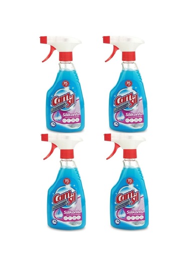 Camsil Silikonlu Cam Temizleyicisi 4 x 500 ML