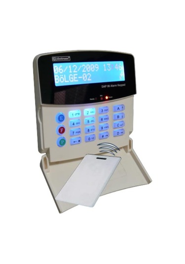 Electrosec DAP-06KPLR Kart Okuyuculu Alarm Keypad