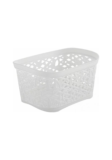 Keeplex 1 Litrelik Saklama Sepeti 255636840 Beyaz
