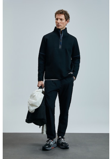 Lufian Fırst Erkek Eşofman Altı Siyah Siyah 111050039100100 Siyah