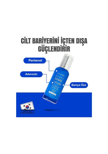 Orjena Hyaluronik Asit İçerikli Besleyici ve Yoğun Nemlendirici Tonik 120 ML
