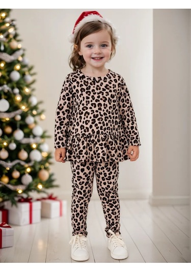 Jambo Wear Okul Öncesi İçin Penye Takım 285903380 Leopar
