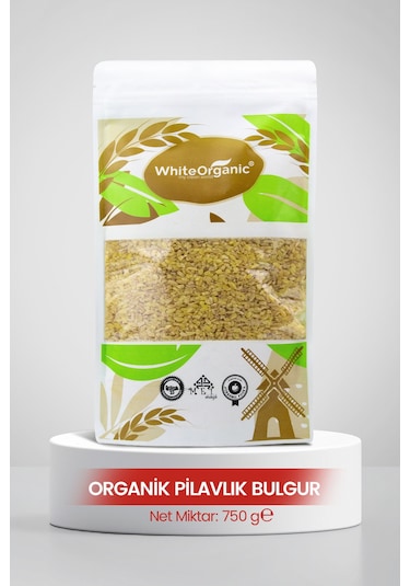 Organik Kırmızı Mercimek+Organik Pirinç+Organik Pilavlık Bulgur Bakliyat Seti