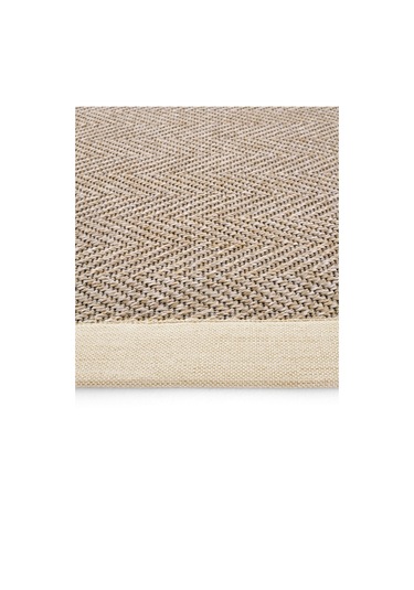 Cool Halı Sydney M104 Mutfak Halısı Leke Tutmaz Tezgah Önü Yolluk Dokuma Bordürlü İthal Sisal Halı