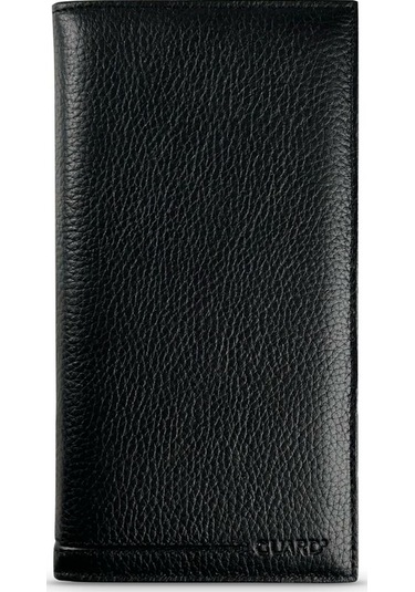 Guard El Portföyü Hakiki Deri 372 Siyah Siyah