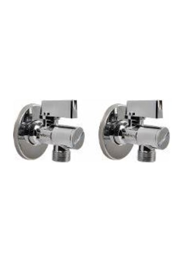 Turkuaz 3/8 Filtreli Ara Musluk Prinç Gümüş