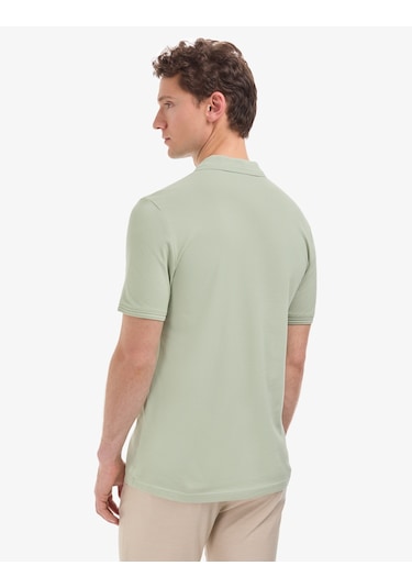 Pierre Cardin Erkek Çağla Tişört Basic 50325312-vr016 Yeşil
