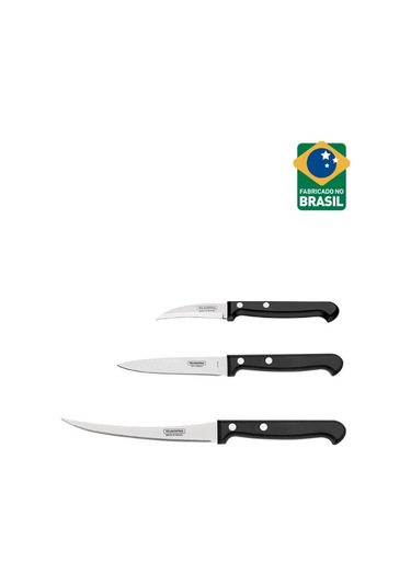 Ultracorte Bıçak Seti 3 Lü Siyah