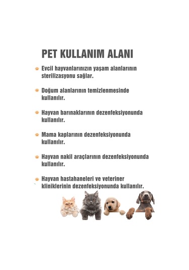 Bioxi® Veteriner ve Hayvan Dezenfektanı 5 LT /Hipokloröz asit