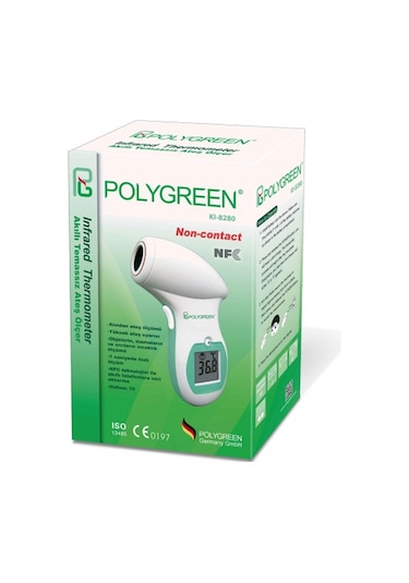Polygreen KI-8280 Dijital Temassız Ateş Ölçer