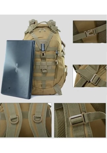 Maoyaya Çok Amaçlı Su Geçirmez Outdoor Sırt Çantası Bl-075 Siyah Dayanıklı Siyah