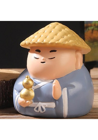 Suntek Küçük Figür Heykel Koleksiyon Reçine Süsleme 5,9x5,7x6,6 Cm