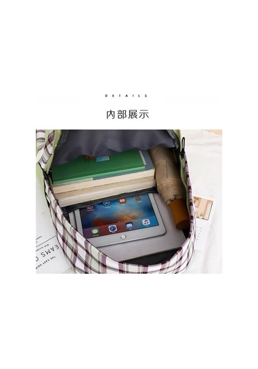 High Quality Shoe Bag Letaotao Ortaokul Öğrencileri Ve Ortaokul Öğrencileri Renk Uyumu 2020 Yeni Büyük Kapasiteli Kadın Okul Çantaları Japonya Ve Güney Kore Dört Parçalı Çok Katmanlı Sırt Çantası Yurt D 8oply1 Koyu Mor