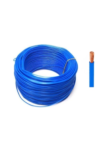 Seval H50v-k 0.75-mv ,mavi 0.75mm² 1-damar/çok Telli 1-mt Nyaf Kablo