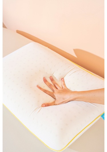 Aroma Terapi Vanilya Visco Yastık Ve Yastık Spreyi Beyaz