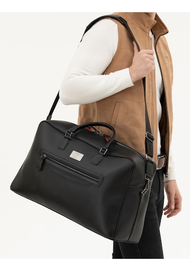 Pierre Cardin Erkek Siyah Çanta 50288755-vr046 Siyah