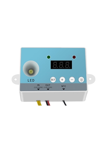 Wezone Wht-01 Akıllı Sıcaklık Kontrol Cihazı, 0-99.9 C Hassasiyet, 100w Çıkış, Dıy Fırtına Makinesi Parçası, 110-220v
